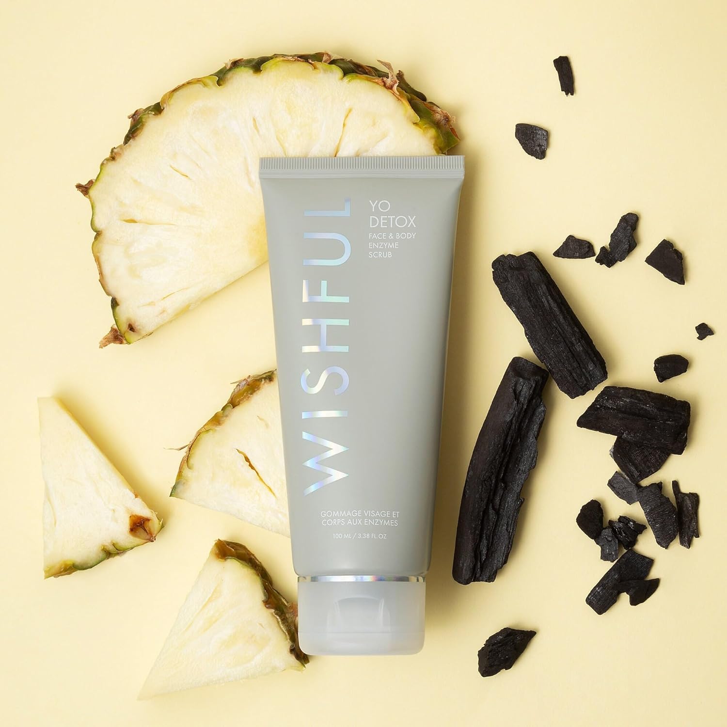 Wishful Yo Detox Face & Body Enzyme Scrub - 100 ml